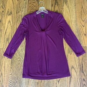 Ann Taylor burgundy top
